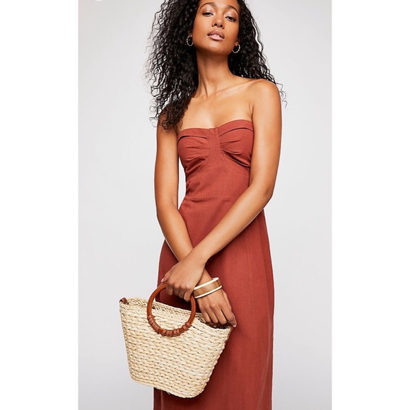 Free People Dresses & Skirts - strapless maxi dress